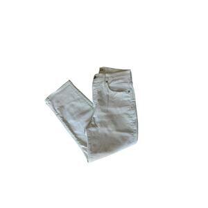 Madewell Classic Straight‎ White Jeans Size 29P